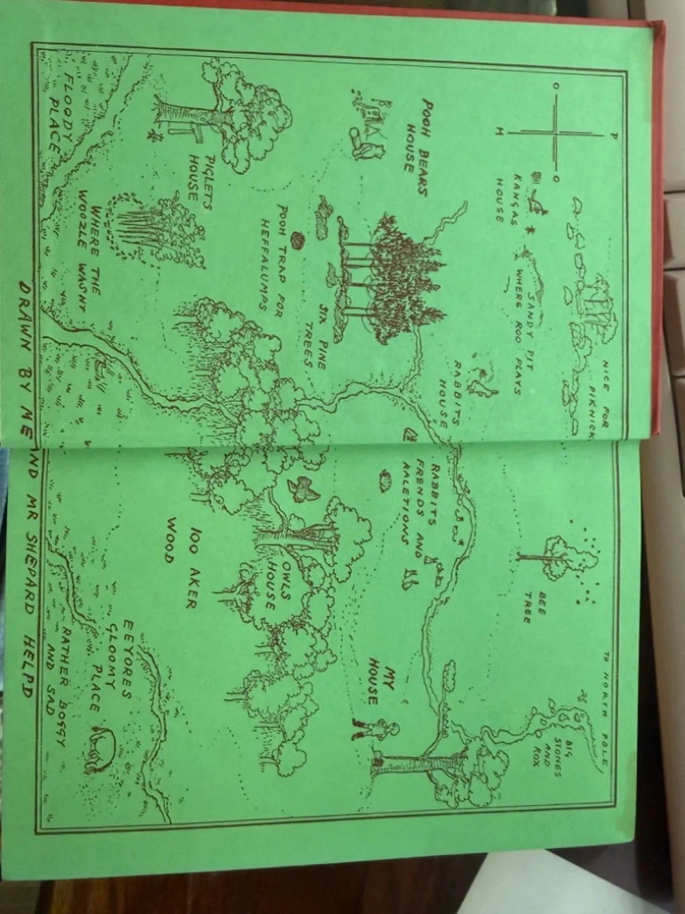Vintage 1961 Winnie-the-Pooh by A.A. Milne | Ernest H. Shepard Illustrations - Picture 3 of 4